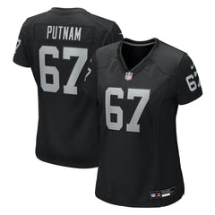 Las Vegas Raiders Will Putnam  Women's Team Game Jersey | NFL On sale