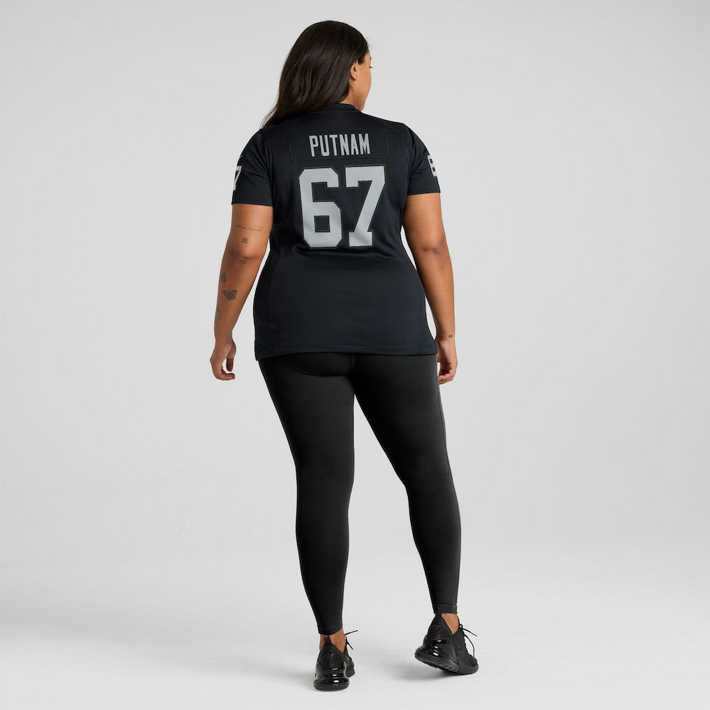 Las Vegas Raiders Will Putnam  Women's Team Game Jersey | NFL On sale