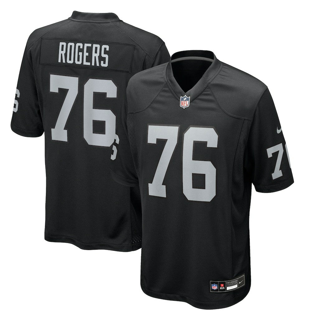 Las Vegas Raiders Caleb Rogers  Team Game Jersey | NFL On sale
