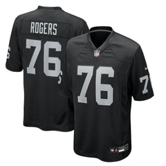 Las Vegas Raiders Caleb Rogers  Team Game Jersey | NFL On sale