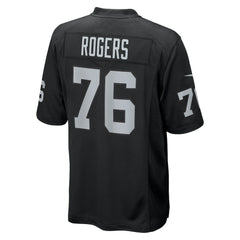 Las Vegas Raiders Caleb Rogers  Team Game Jersey | NFL On sale