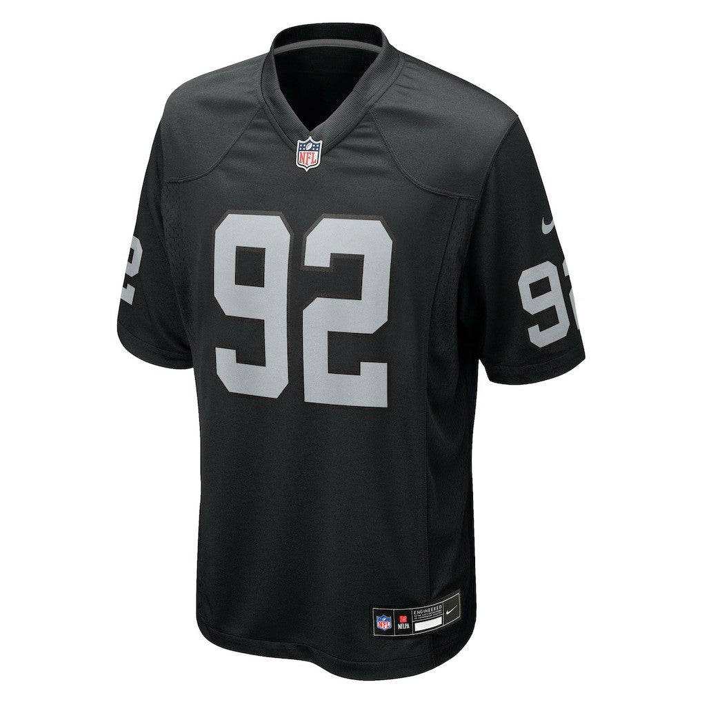 Las Vegas Raiders JJ Pegues  Team Game Jersey | NFL Near me