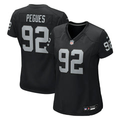 Las Vegas Raiders JJ Pegues  Women's Team Game Jersey | NFL US