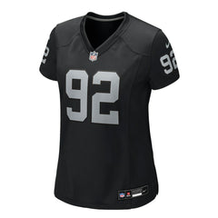 Las Vegas Raiders JJ Pegues  Women's Team Game Jersey | NFL US