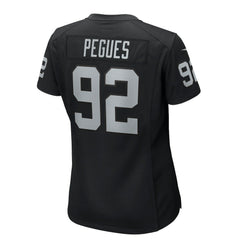 Las Vegas Raiders JJ Pegues  Women's Team Game Jersey | NFL US