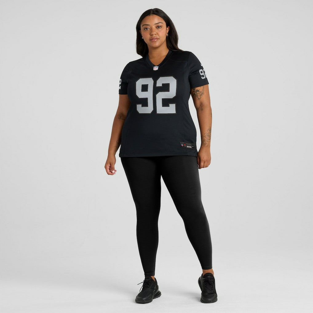 Las Vegas Raiders JJ Pegues  Women's Team Game Jersey | NFL US