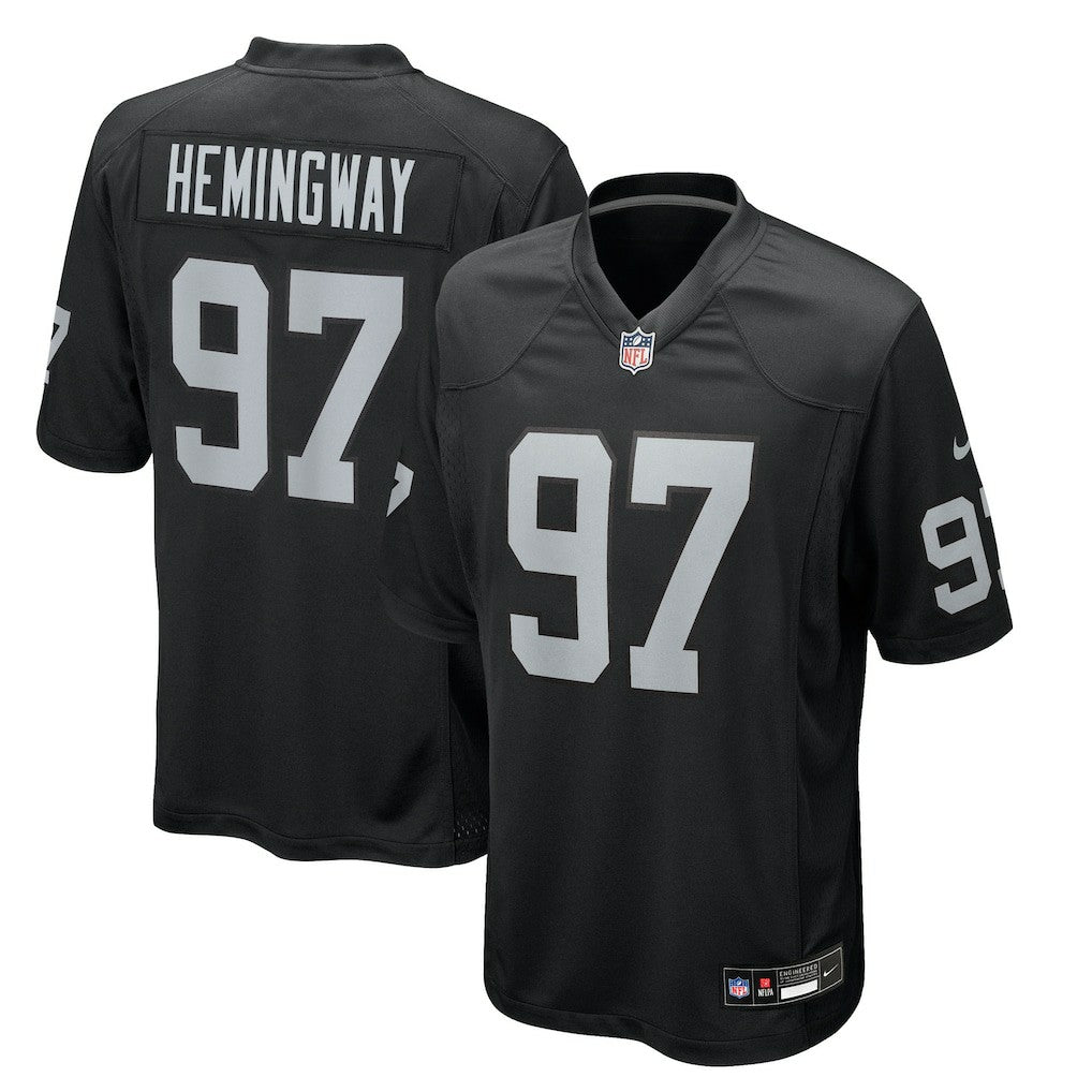 Las Vegas Raiders Tonka Hemingway  Team Game Jersey | NFL On sale