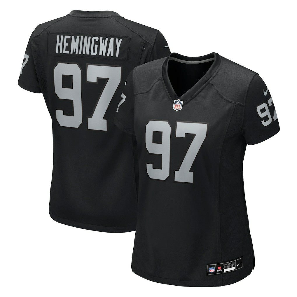 Las Vegas Raiders Tonka Hemingway  Women's Team Game Jersey | NFL Near me