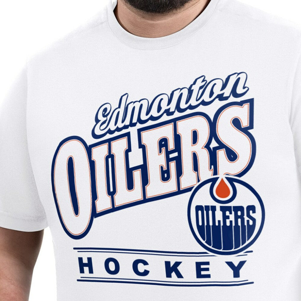 Edmonton Oilers G-III Sports by Carl Banks Adaptive Headliner T-Shirt -  NHL T-shirts