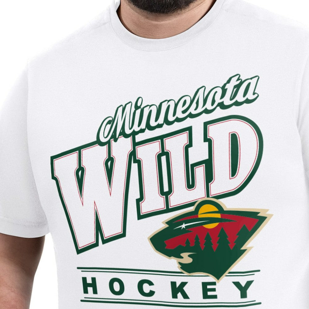 Minnesota Wild G-III Sports by Carl Banks Adaptive Headliner T-Shirt -  NHL T-shirts