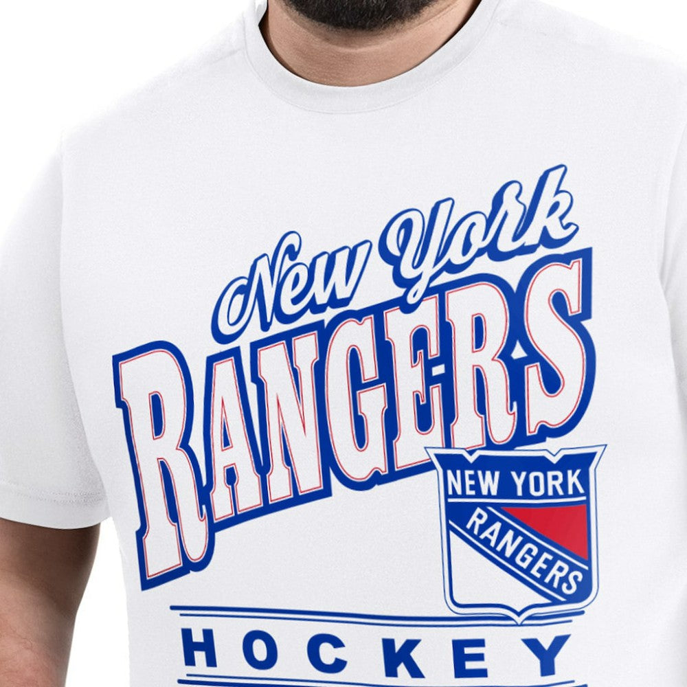 New York Rangers G-III Sports by Carl Banks Adaptive Headliner T-Shirt -  NHL T-shirts