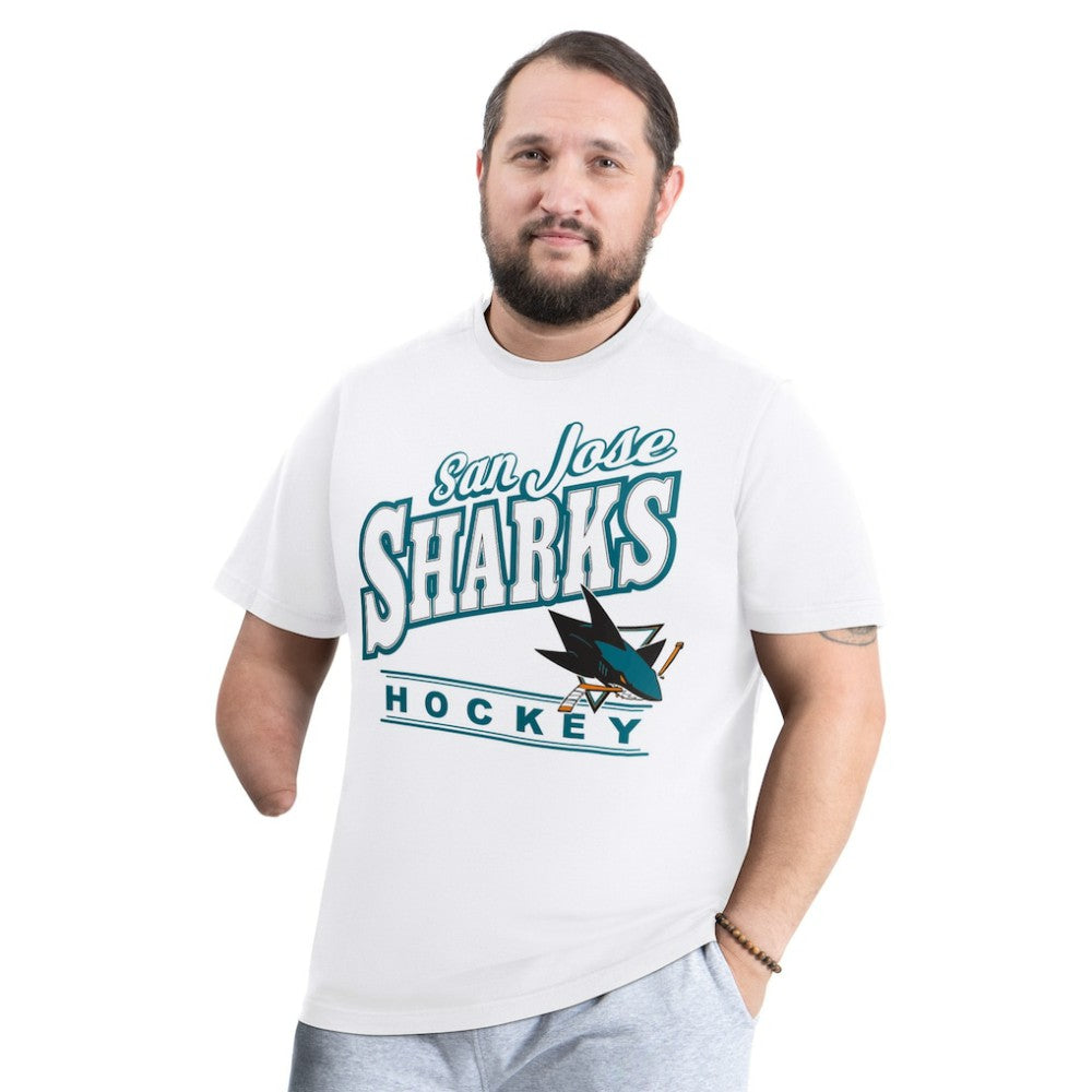San Jose Sharks G-III Sports by Carl Banks Adaptive Headliner T-Shirt -  NHL T-shirts