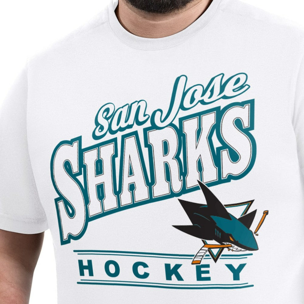 San Jose Sharks G-III Sports by Carl Banks Adaptive Headliner T-Shirt -  NHL T-shirts