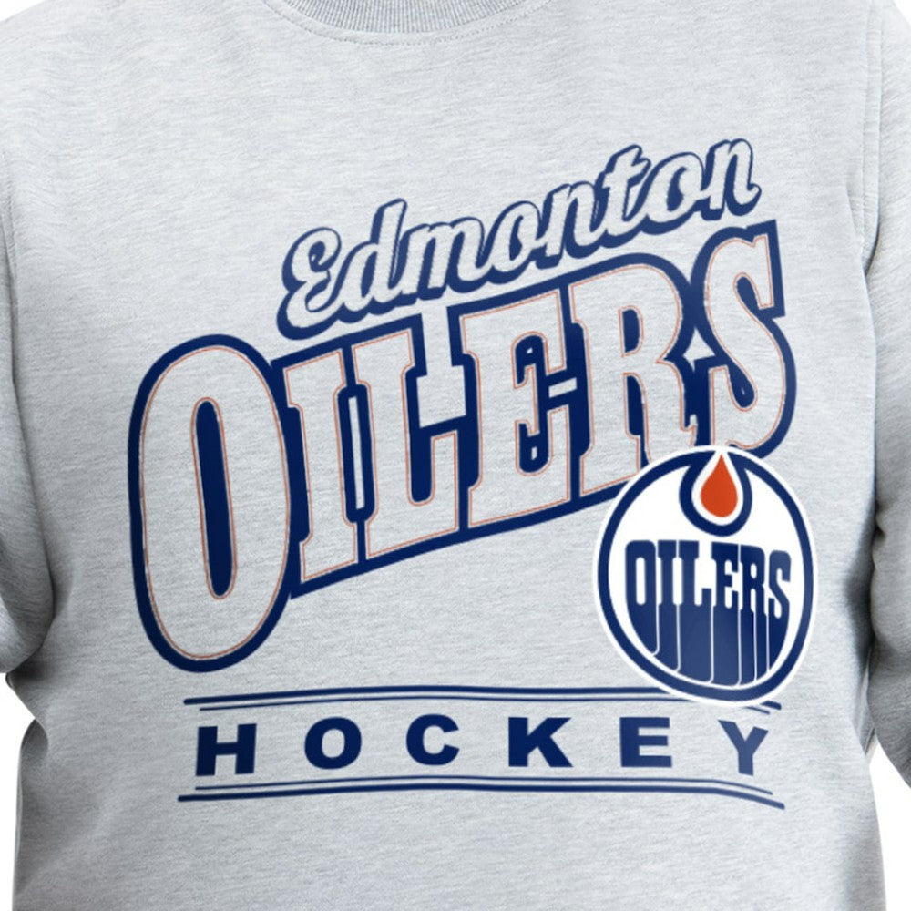 Edmonton Oilers G-III Sports by Carl Banks Adaptive Headliner Fleece Sweatshirt -  NHL Sweatshirts