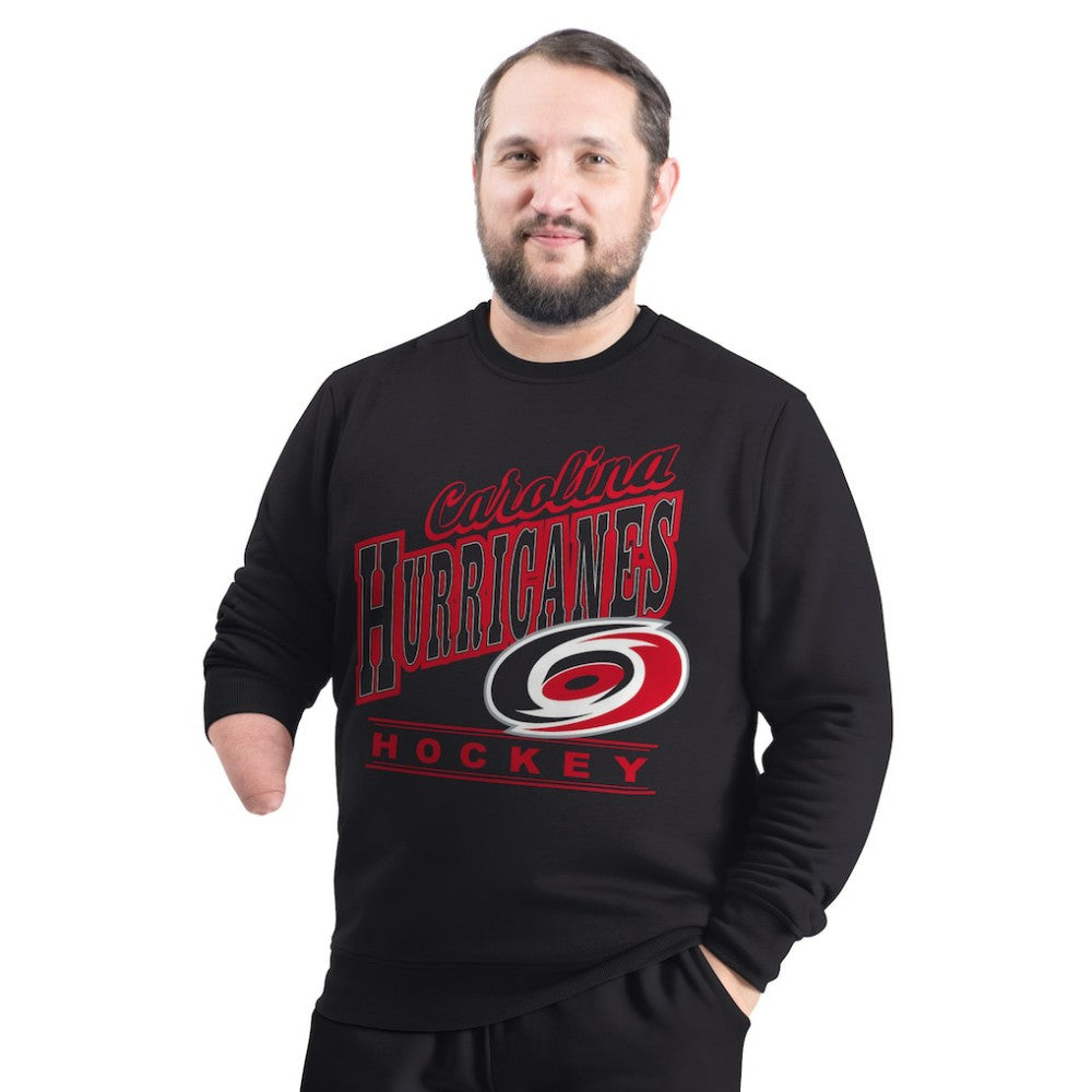 Carolina Hurricanes G-III Sports by Carl Banks Adaptive Headliner Fleece Sweatshirt -  NHL Sweatshirts