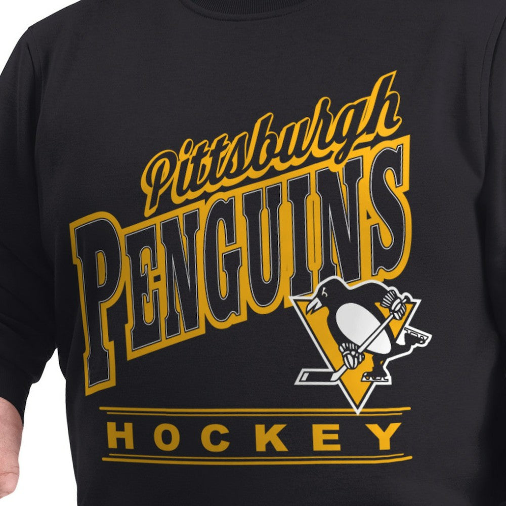 Pittsburgh Penguins G-III Sports by Carl Banks Adaptive Headliner Fleece Sweatshirt -  NHL Sweatshirts