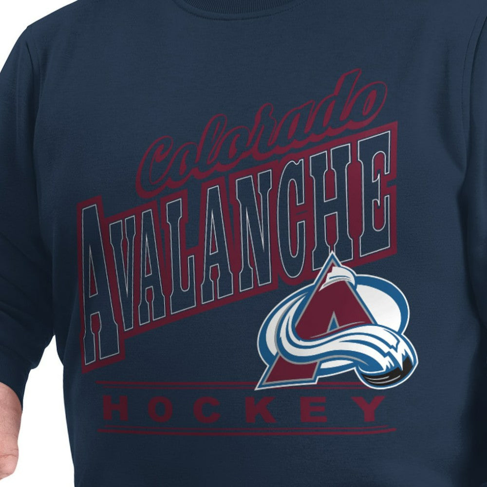 Colorado Avalanche G-III Sports by Carl Banks Adaptive Headliner Fleece Sweatshirt -  NHL Sweatshirts