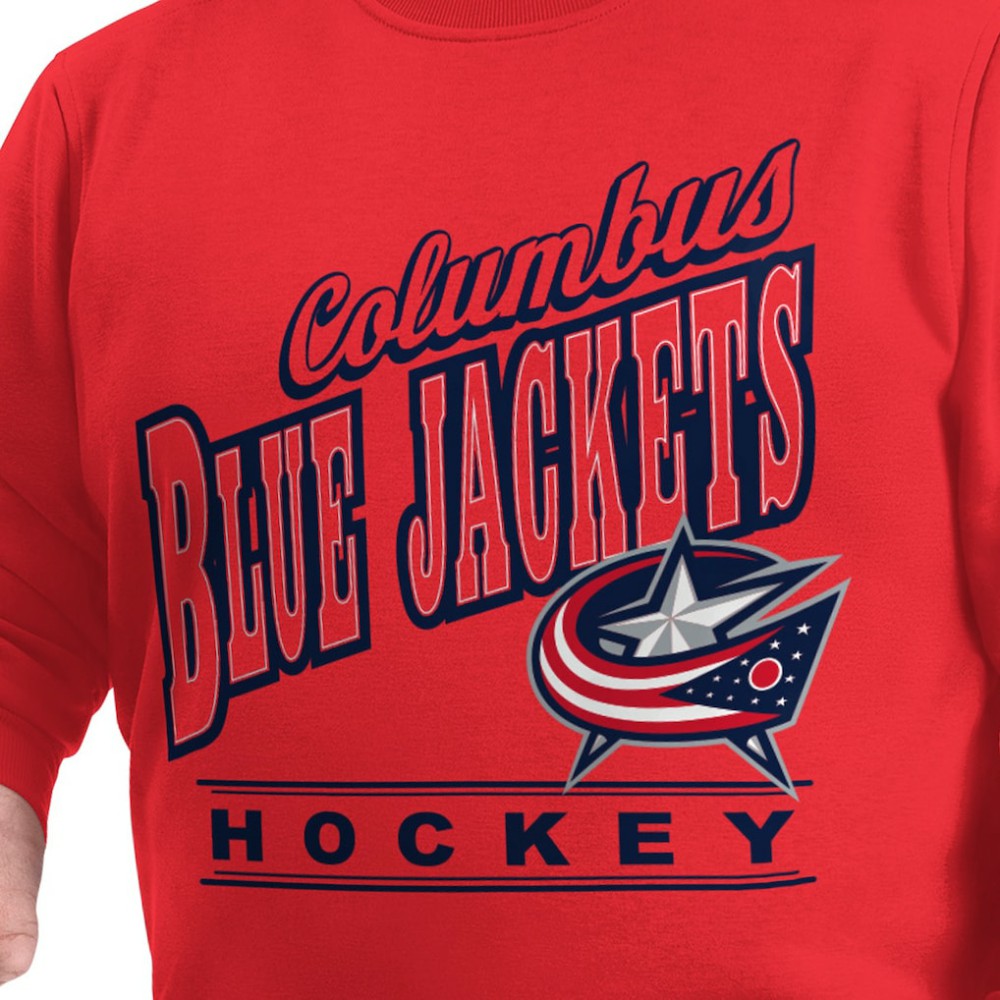 Columbus Blue Jackets G-III Sports by Carl Banks Adaptive Headliner Fleece Sweatshirt -  NHL Sweatshirts