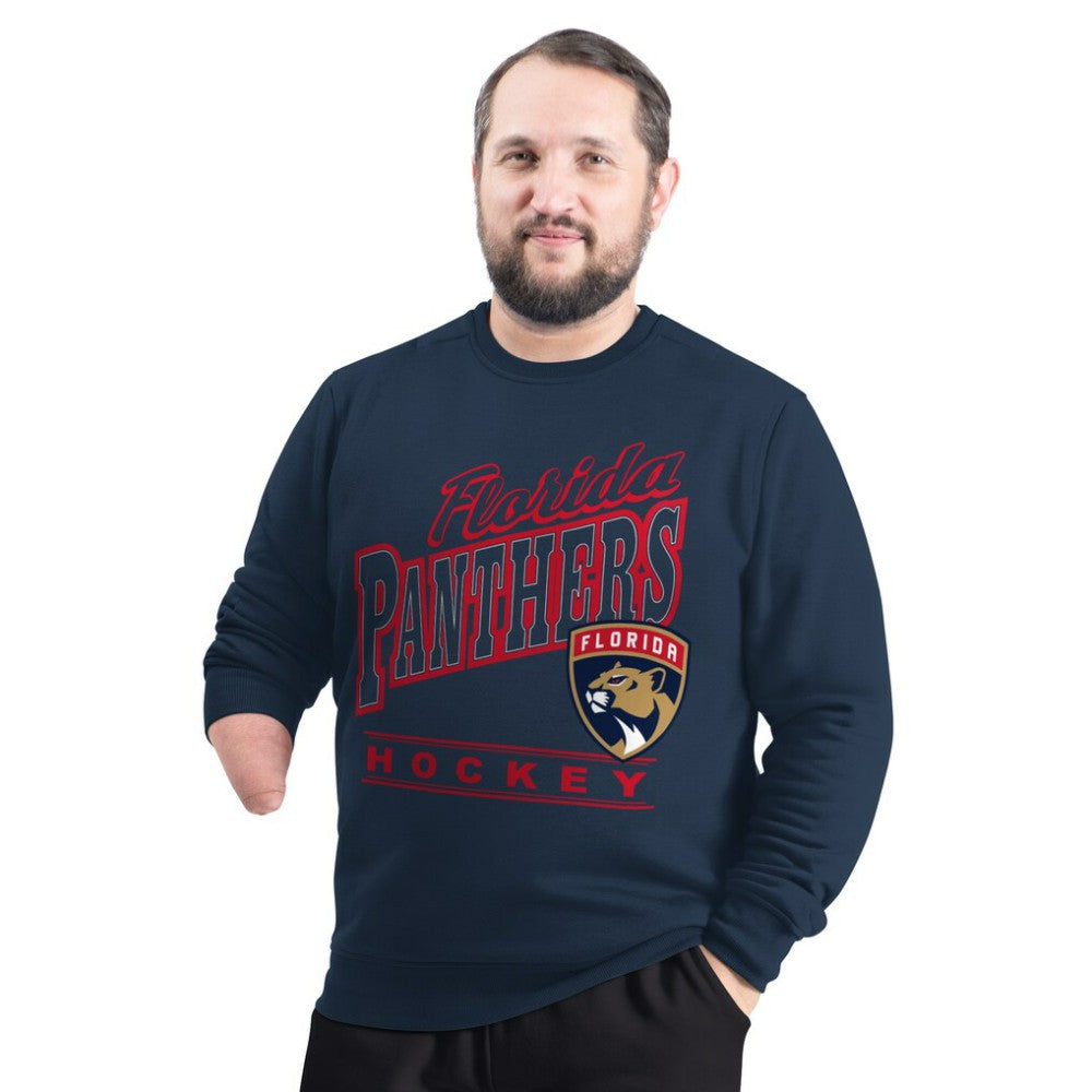 Florida Panthers G-III Sports by Carl Banks Adaptive Headliner Fleece Sweatshirt -  NHL Sweatshirts