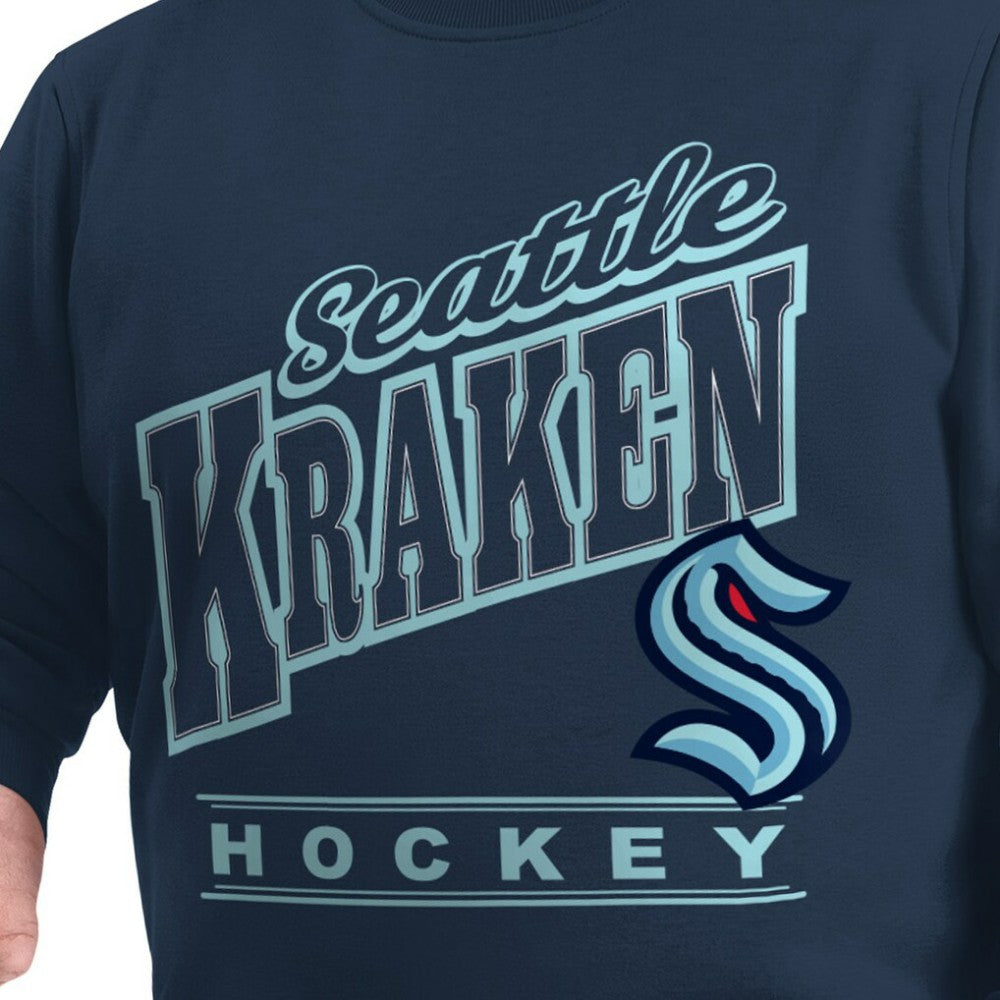 Seattle Kraken G-III Sports by Carl Banks Adaptive Headliner Fleece Sweatshirt -  NHL Sweatshirts