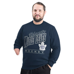 Toronto Maple Leafs G-III Sports by Carl Banks Adaptive Headliner Fleece Sweatshirt -  NHL Sweatshirts