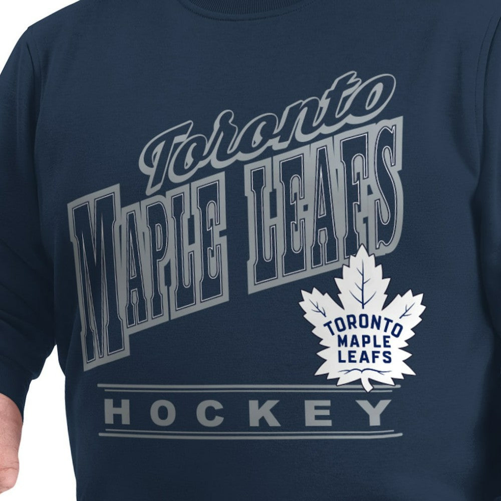 Toronto Maple Leafs G-III Sports by Carl Banks Adaptive Headliner Fleece Sweatshirt -  NHL Sweatshirts
