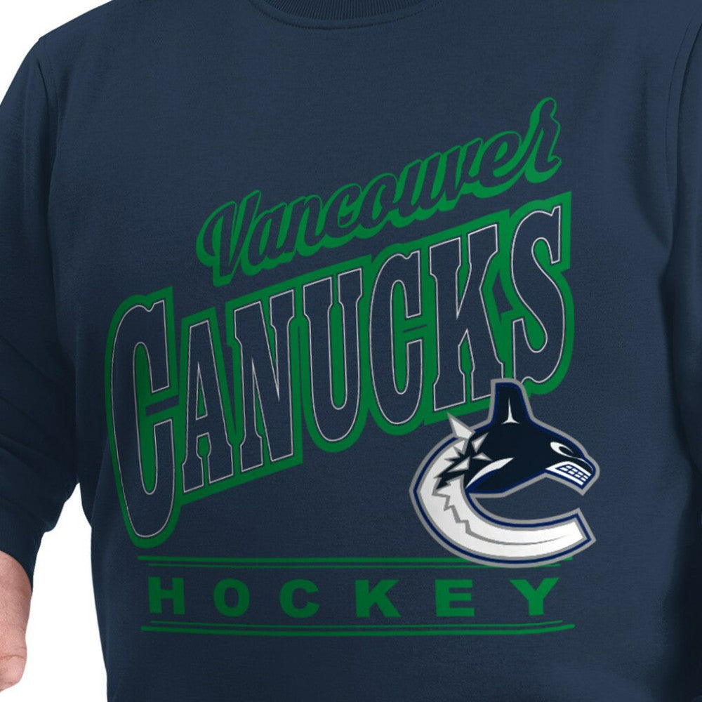 Vancouver Canucks G-III Sports by Carl Banks Adaptive Headliner Fleece Sweatshirt -  NHL Sweatshirts