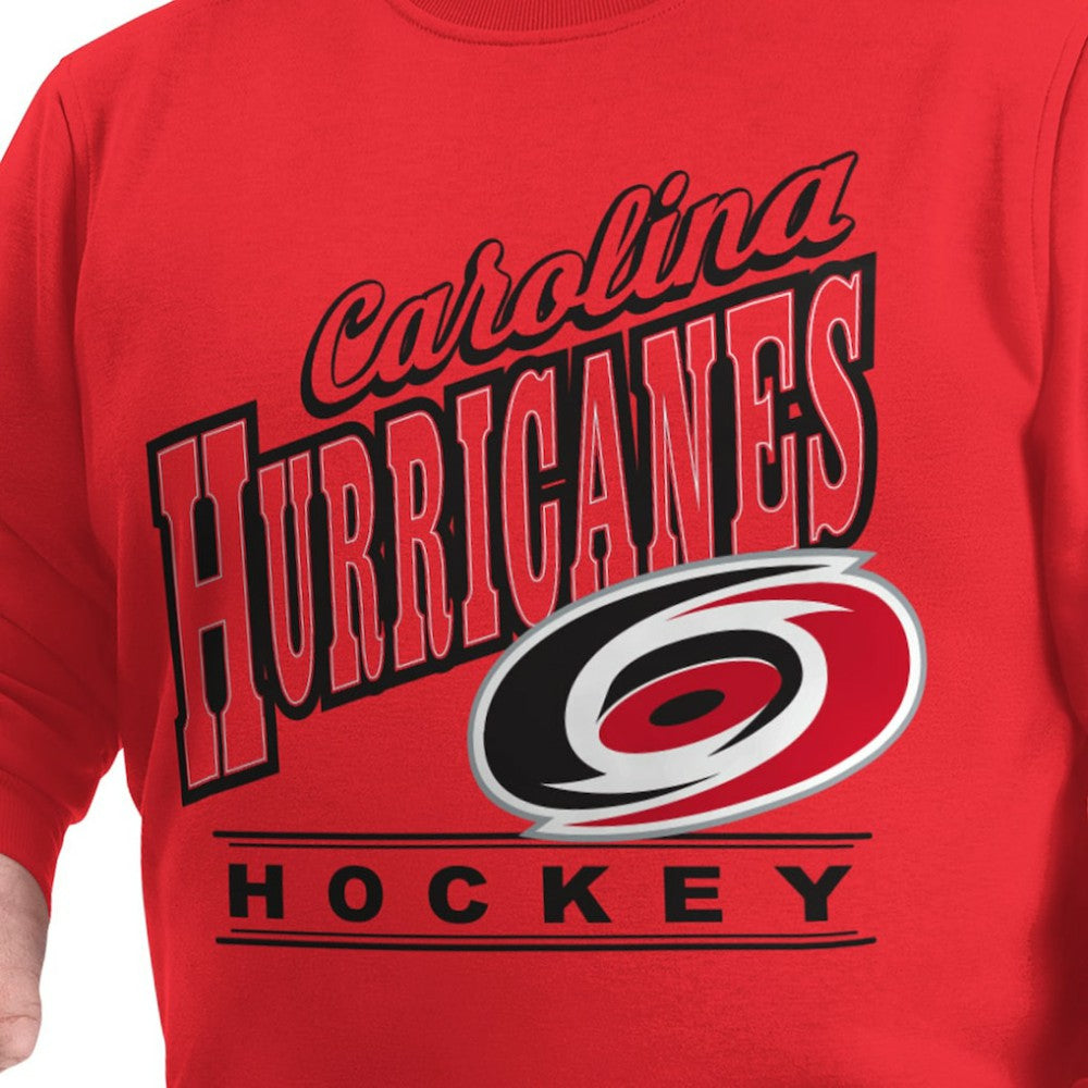 Carolina Hurricanes G-III Sports by Carl Banks Adaptive Headliner Fleece Sweatshirt -  NHL Sweatshirts