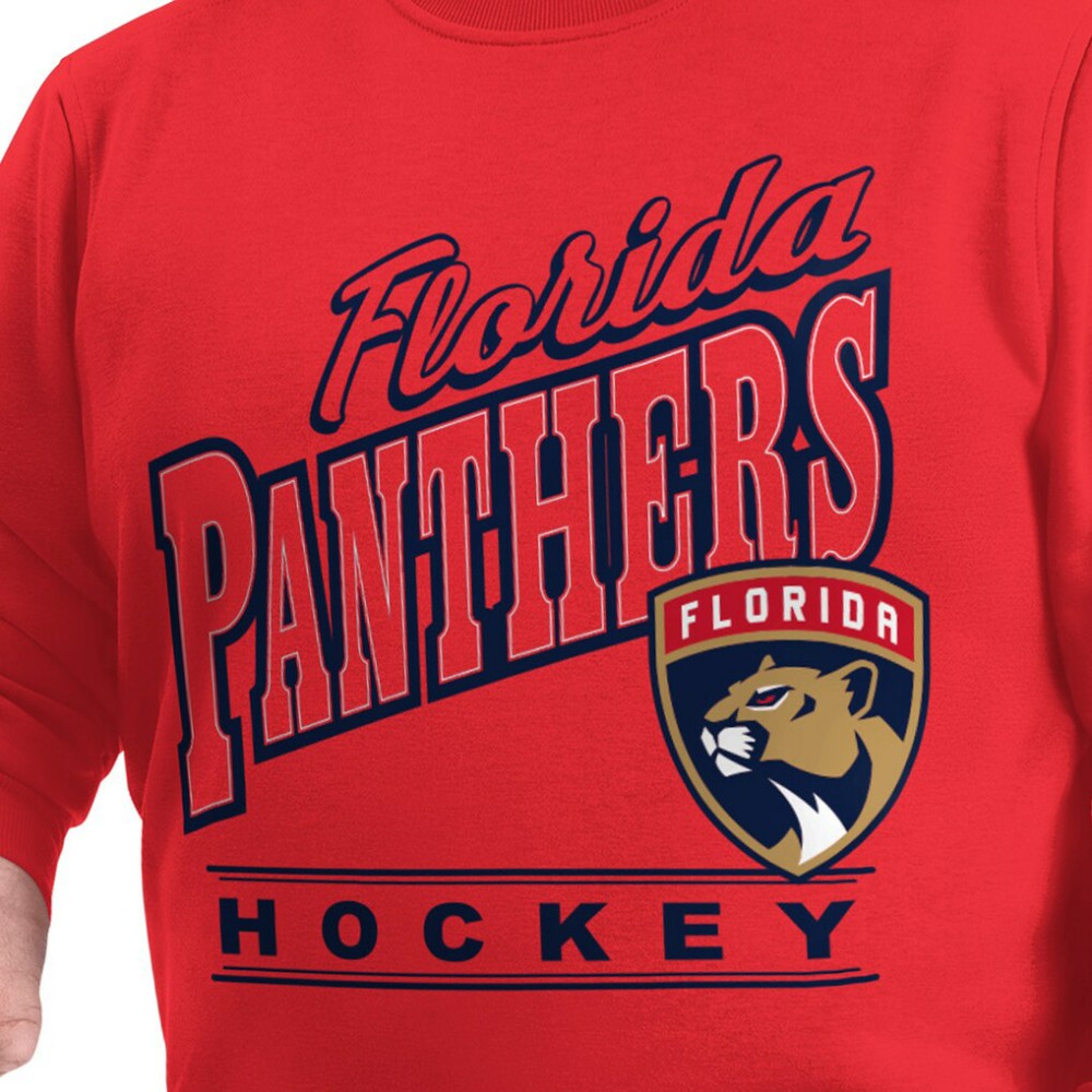 Florida Panthers G-III Sports by Carl Banks Adaptive Headliner Fleece Sweatshirt -  NHL Sweatshirts