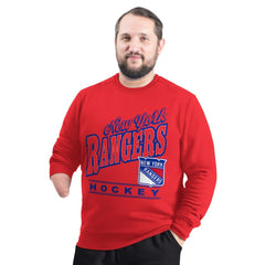 New York Rangers G-III Sports by Carl Banks Adaptive Headliner Fleece Sweatshirt -  NHL Sweatshirts