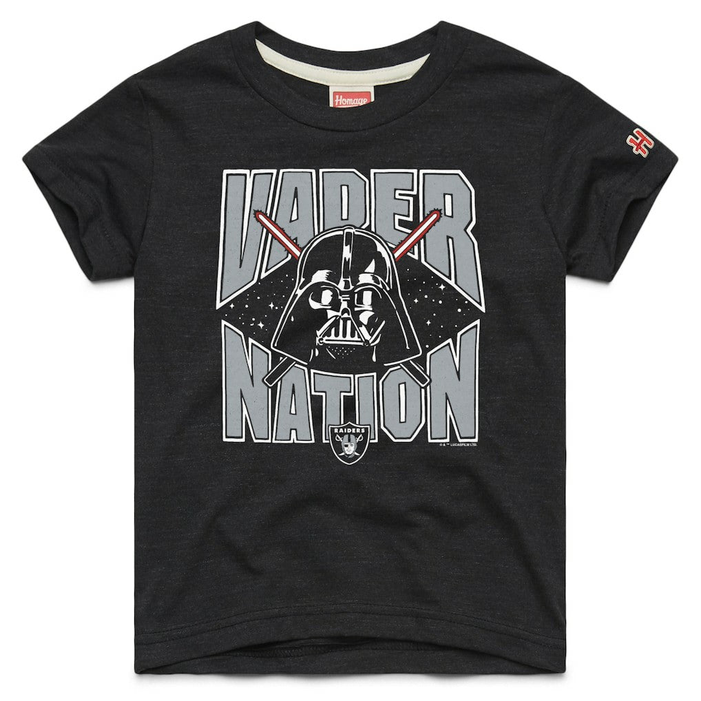 Las Vegas Raiders Homage Youth Star Wars x NFL Tri-Blend T-Shirt | NFL Sale