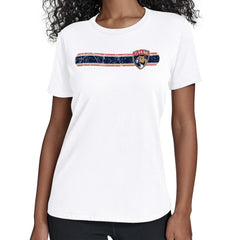 Florida Panthers Starter Women's Team Stripe T-Shirt -  NHL T-shirts