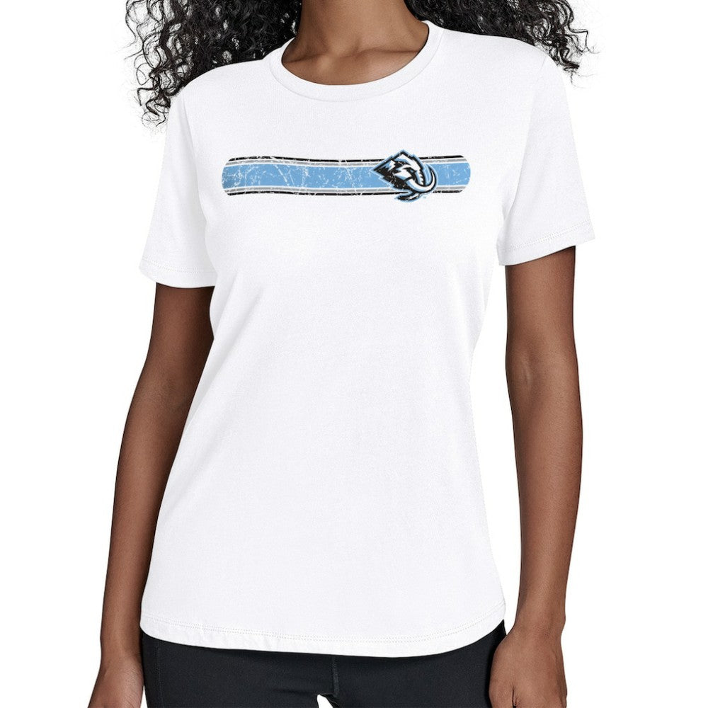 Utah Mammoth Starter Women's Team Stripe T-Shirt -  NHL T-shirts