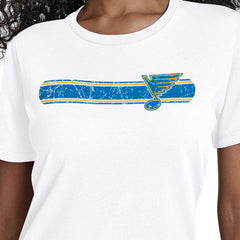 St. Louis Blues Starter Women's Team Stripe T-Shirt -  NHL T-shirts