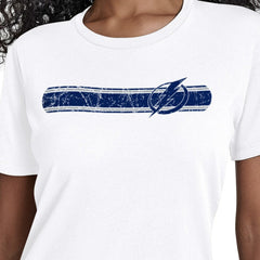 Tampa Bay Lightning Starter Women's Team Stripe T-Shirt -  NHL T-shirts