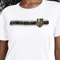 Vegas Golden Knights Starter Women's Team Stripe T-Shirt -  NHL T-shirts