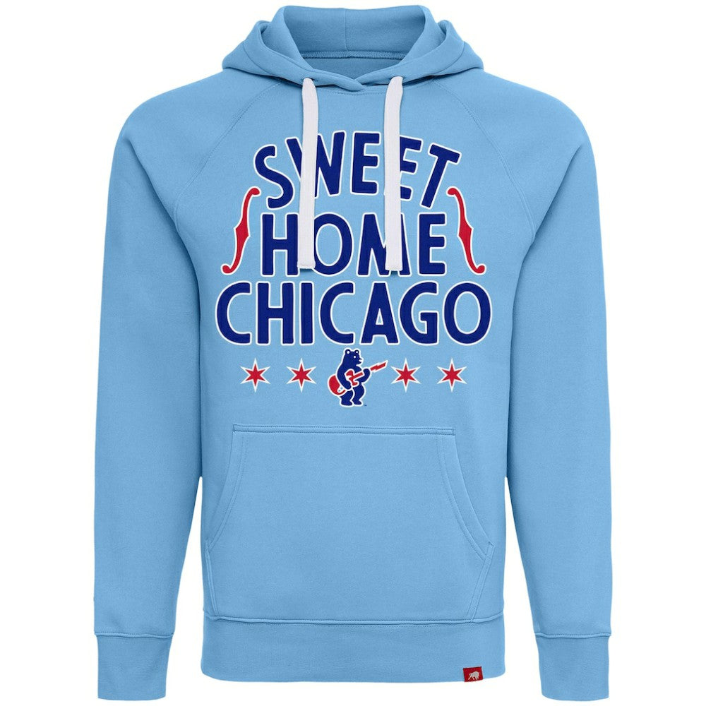 Chicago Cubs Sportiqe Unisex Sweet Home Chicago Olsen Tri-Blend Fleece Hoodie - MLB Hoodies