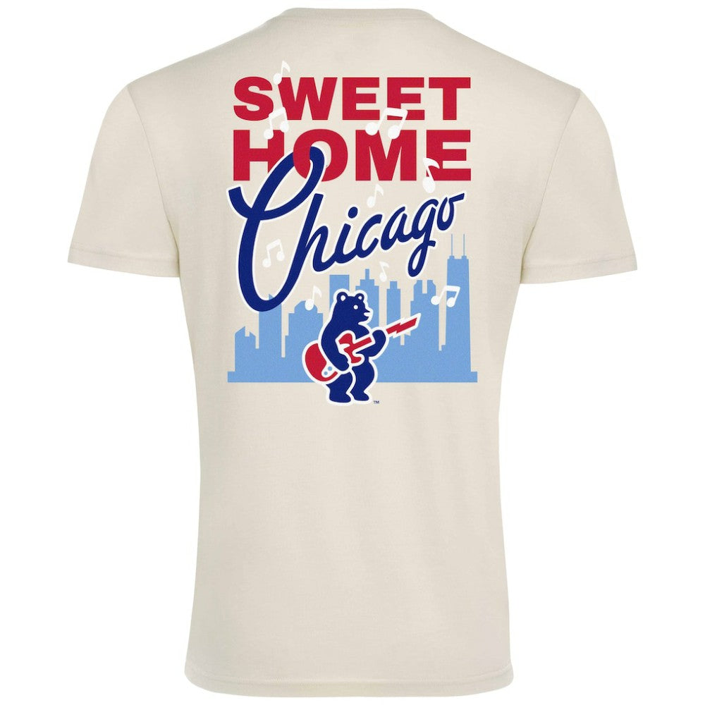Chicago Cubs Sportiqe Unisex Sweet Home Chicago Comfy Tri-Blend Jersey T-Shirt - MLB Jerseys