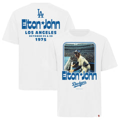 Los Angeles Dodgers x Elton John Sportiqe Unisex  Duke Oversized T-Shirt - MLB T-shirts