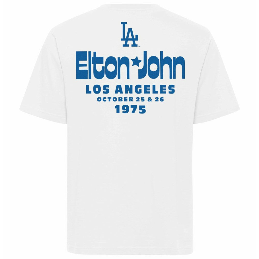 Los Angeles Dodgers x Elton John Sportiqe Unisex  Duke Oversized T-Shirt - MLB T-shirts