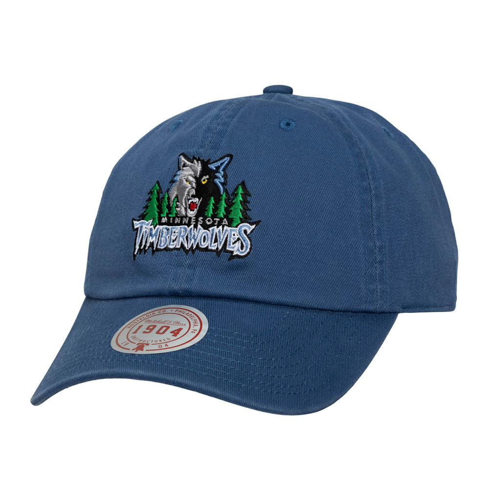Blue Minnesota Timberwolves Hardwood Classics 1904 Adjustable Hat | NBA