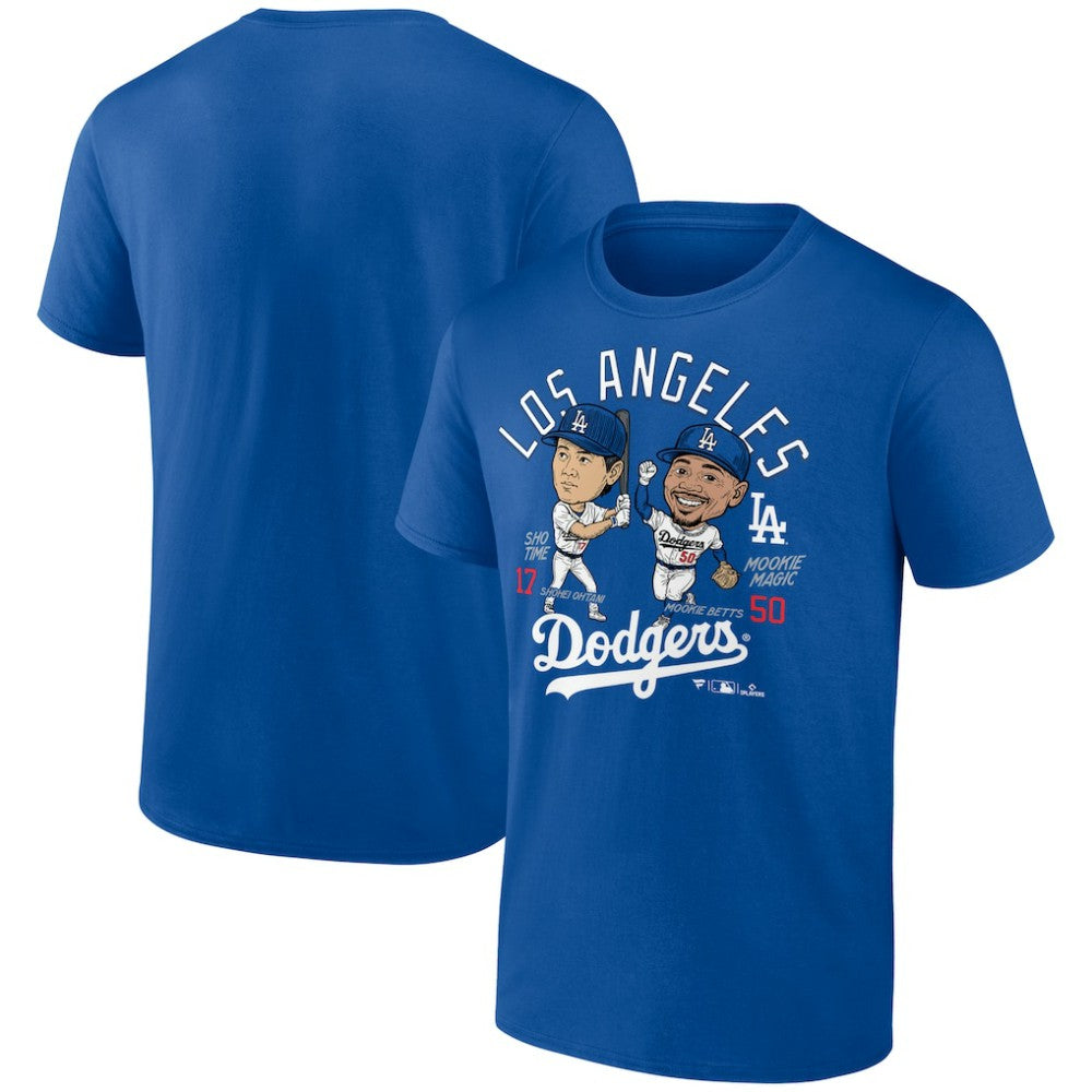 Mookie Betts & Shohei Ohtani Los Angeles Dodgers Player Duo T-Shirt - MLB T-shirts