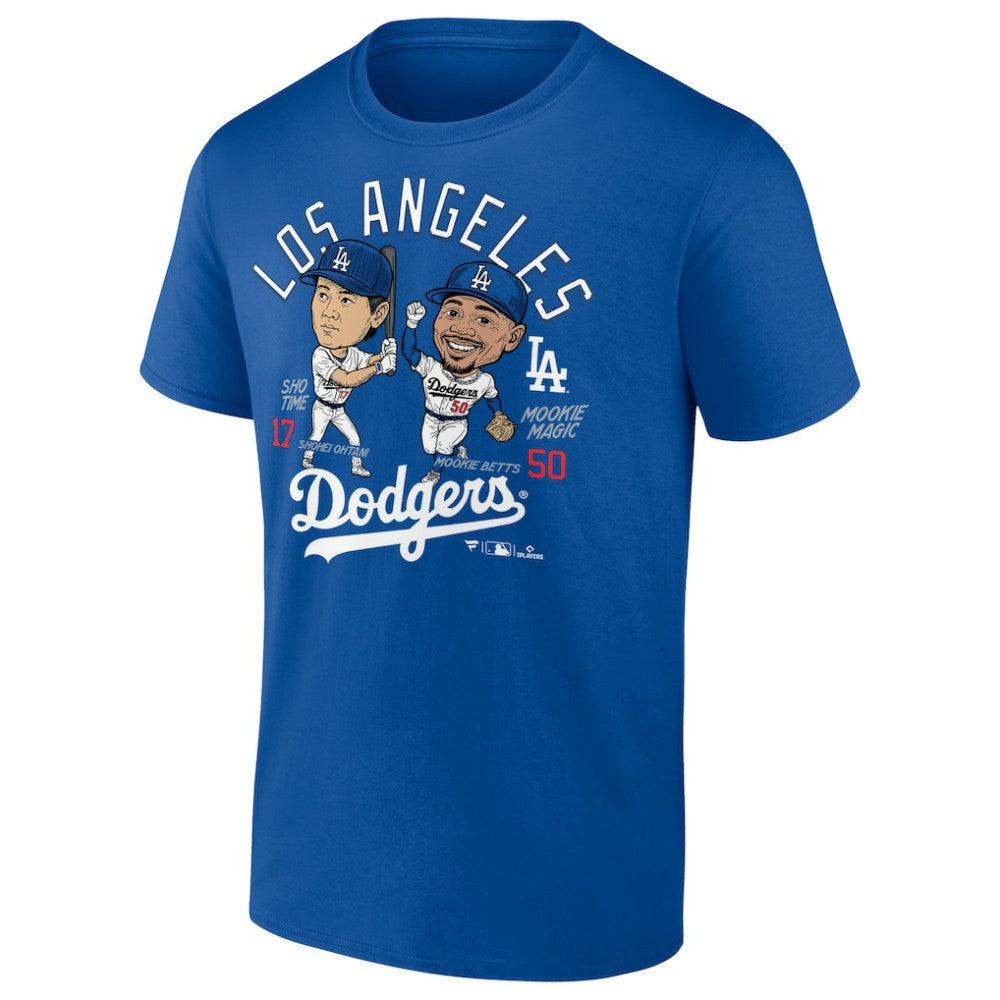 Mookie Betts & Shohei Ohtani Los Angeles Dodgers Player Duo T-Shirt - MLB T-shirts