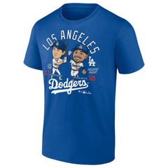 Mookie Betts & Shohei Ohtani Los Angeles Dodgers Player Duo T-Shirt - MLB T-shirts