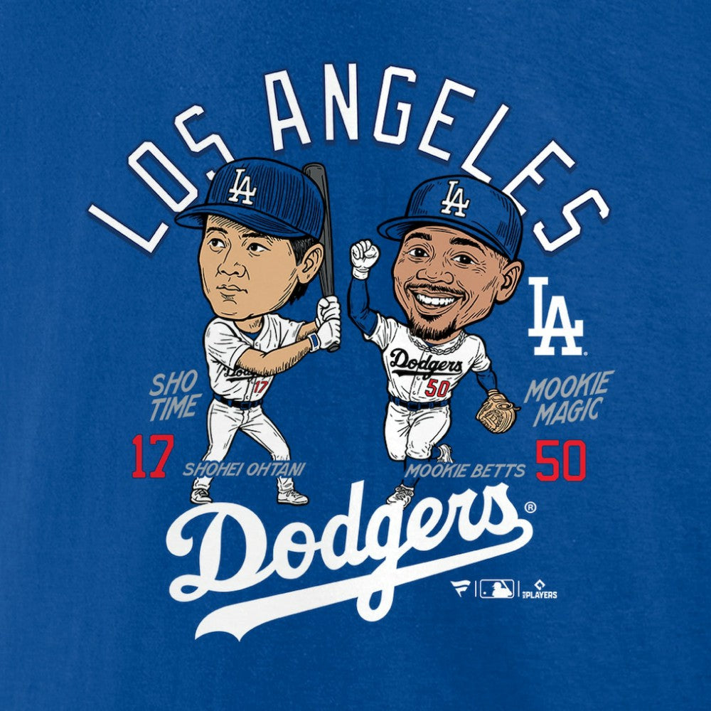 Mookie Betts & Shohei Ohtani Los Angeles Dodgers Player Duo T-Shirt - MLB T-shirts