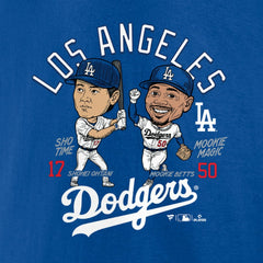 Mookie Betts & Shohei Ohtani Los Angeles Dodgers Player Duo T-Shirt - MLB T-shirts