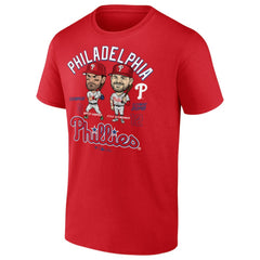 Bryce Harper & Kyle Schwarber Philadelphia Phillies Player Duo T-Shirt - MLB T-shirts