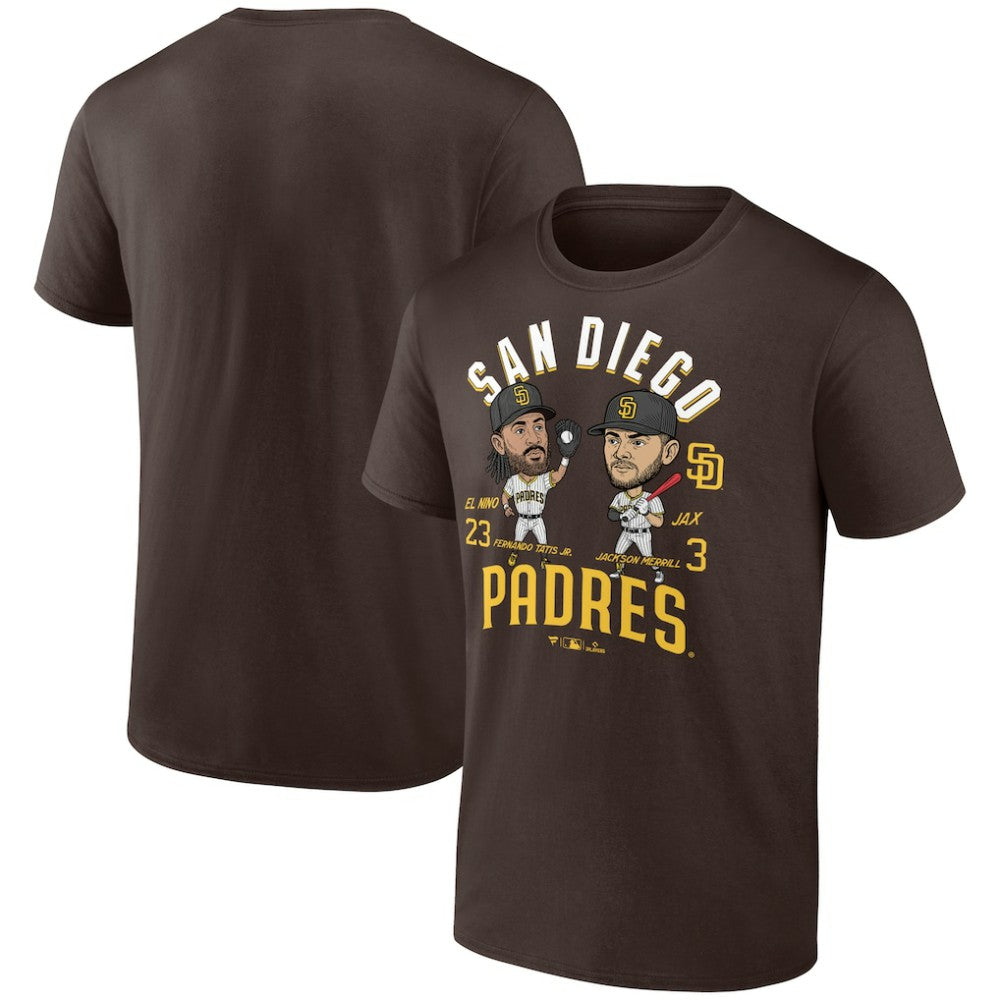 Fernando Tatis Jr. & Jackson Merrill San Diego Padres Player Duo T-Shirt - MLB T-shirts