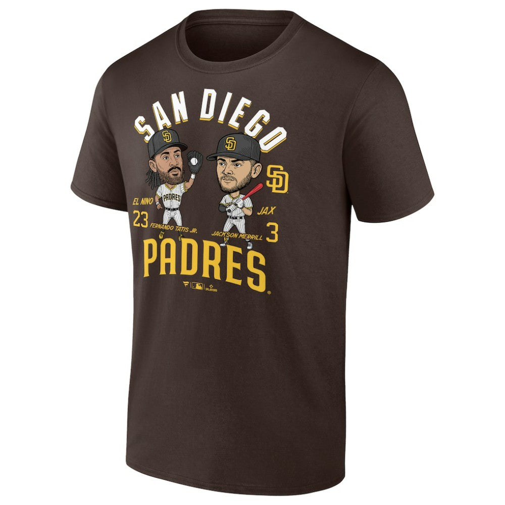 Fernando Tatis Jr. & Jackson Merrill San Diego Padres Player Duo T-Shirt - MLB T-shirts