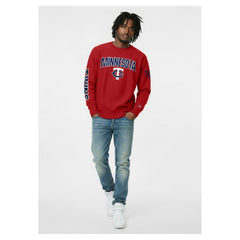 Minnesota Twins Champion Reverse Weave Chenille Sweatshirt - MLB Sweatshirts